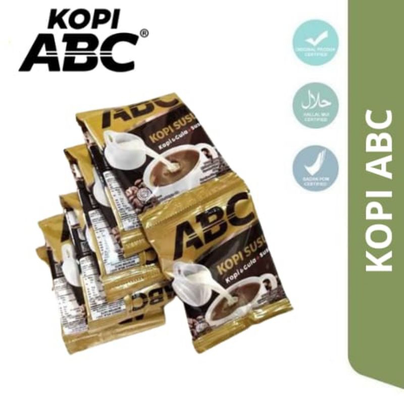 

KOPI ABC Susu Kopi isi 10 × 31 gr - 1 Renceng