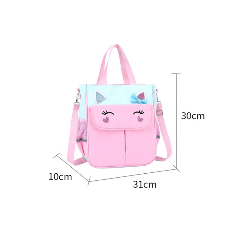 Tas Les Kursus Anak Motif Unicorn / Tas Jinjing Anak Waterproof