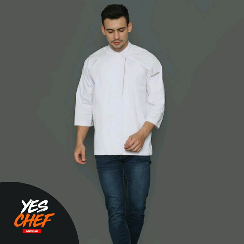CHEF JACKET | BAJU KITCHEN  | BAJU CHEF | BAJU KOKI |  BAJU MASAK PUTIH