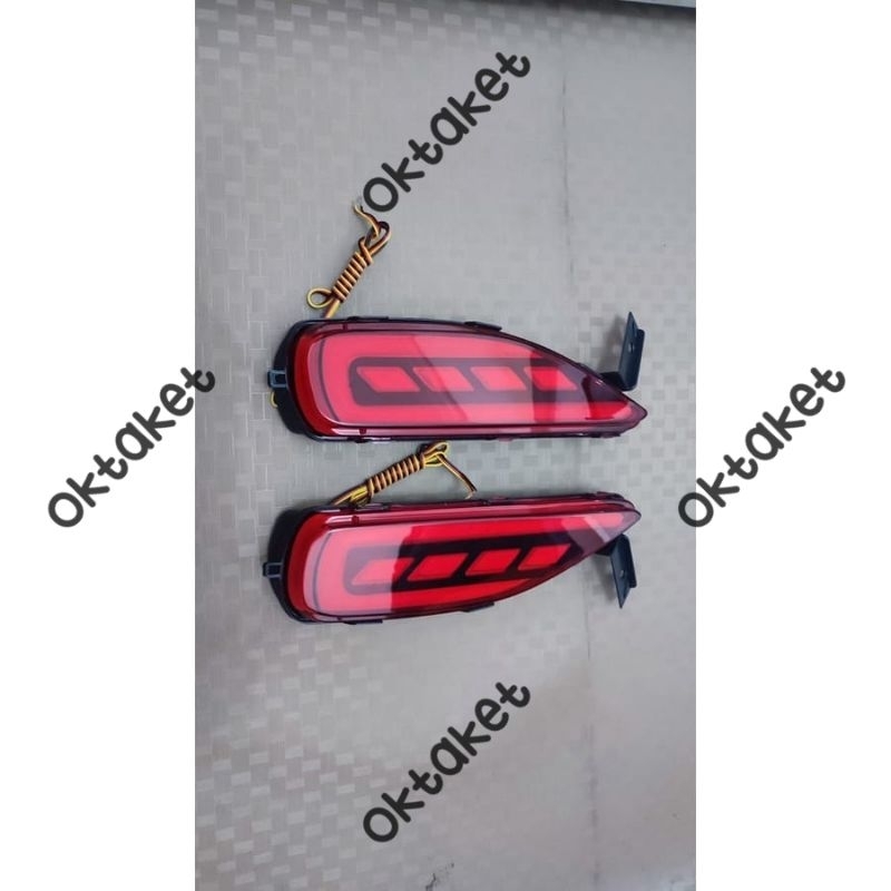 lampu led reflektor mata kucing All new Fortuner 2016 2018 2020 Vrz