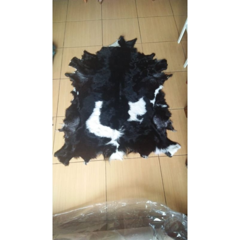 Bahan Karpet Kulit Kambing Bulu Asli Fur Kambing type 5