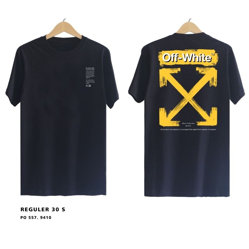 Kaos OFF WHITE 289 - T-shirt - golden cloth