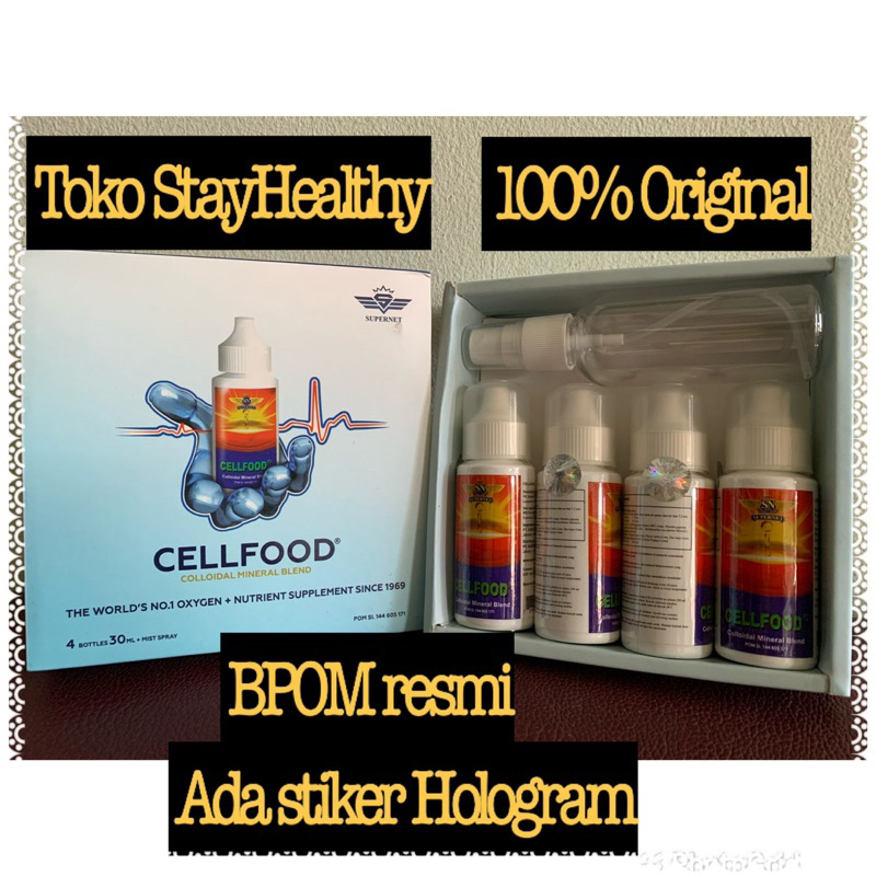 cellfood original paket 4 botol