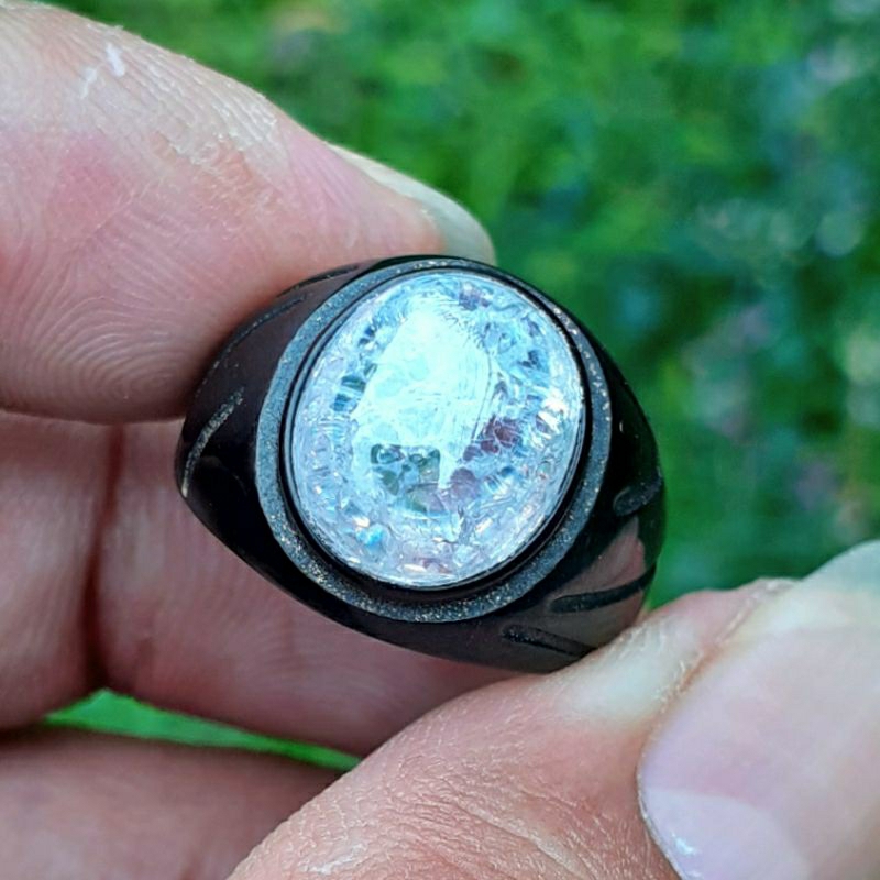 Cincin Batu Pecah Seribu American Topaz