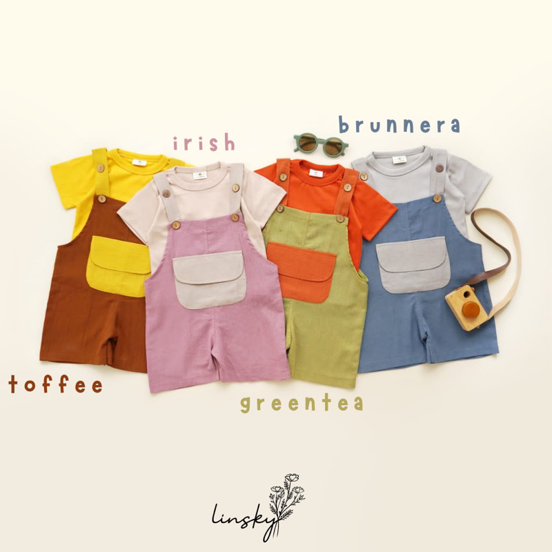 LINSKY BABY - Gami Overall Anak Unisex