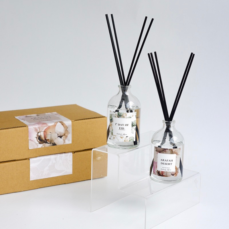 Reed Diffuser Alami Ramadhan Series Pengharum Ruangan Alami | Hampers Lebaran Ramadhan Giftset Lebaran | Dekorasi Lebaran