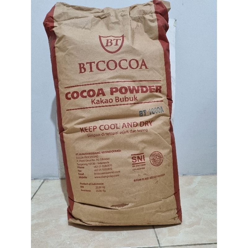 

Coklat bubuk BT 1000 A 25 kg/ 1zak