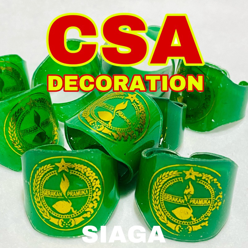 

RING KACU DASI PRAMUKA HIJAU SIAGA SD 1.2.3 [ FIBER ]
