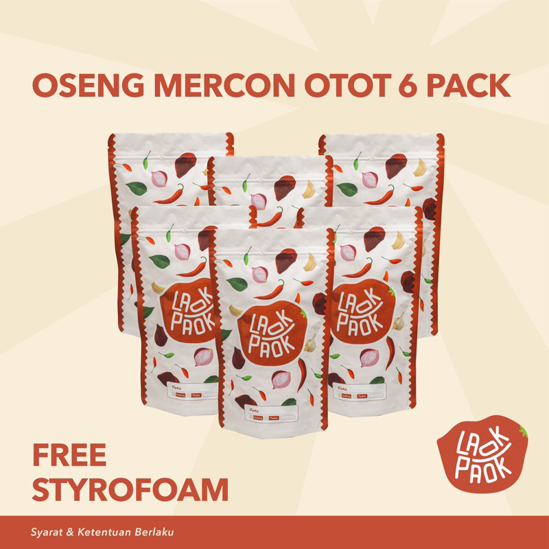 

Paket Oseng Mercon Otot Sapi 6 pack