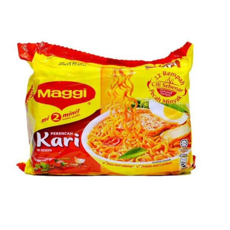 Mi Maggi Kari Malaysia isi 5
