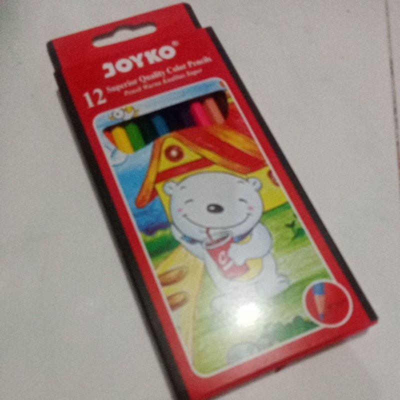 

PENSIL WARNA 12 WARNA MERK JOYKO