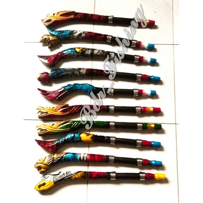 Gagang Joran Pancing Airbrush -Pahul Ukir Airbrush Pancing - Pahul Reel Pancing