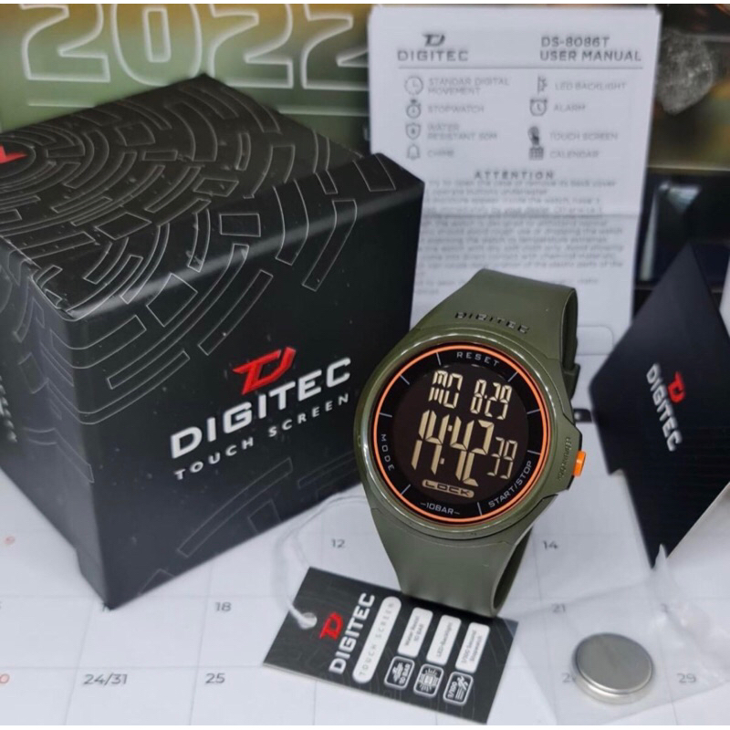 jam tangan digitec DS8086T Digital