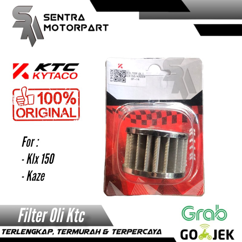 Filter saringan oli racing klx 150 kaze ktc original