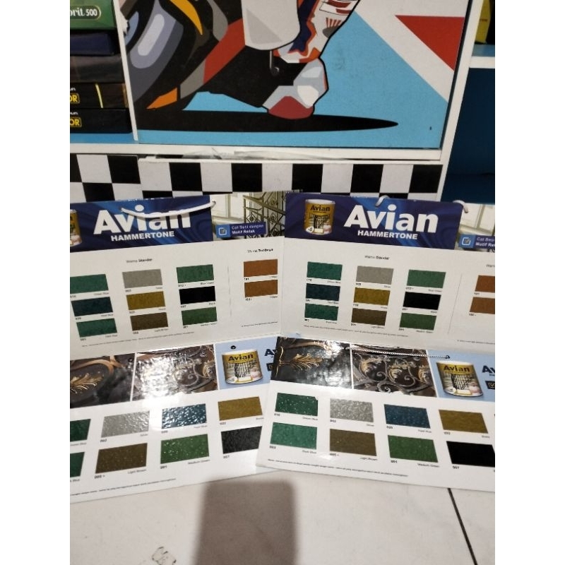 katalog cat Avian hamertone,catalog Avian hammertone