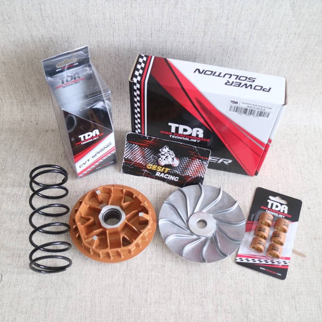 Paket Upgrade CVT PCX 150-ADV 150 TDR PerCvt - Roller - Pulley Golden