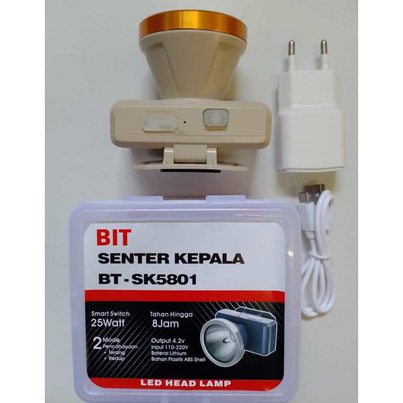 Senter Kepala 25 Watt Bit