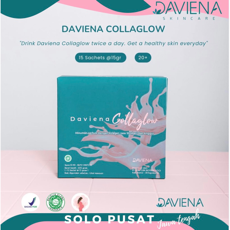 11.11 FLASH SALE DAVIENA / DAVIENA COLLAGLOW DRINK/ COLLAGLOW/ COLLAGLOW DRINK/ BPOM/ HEMAT