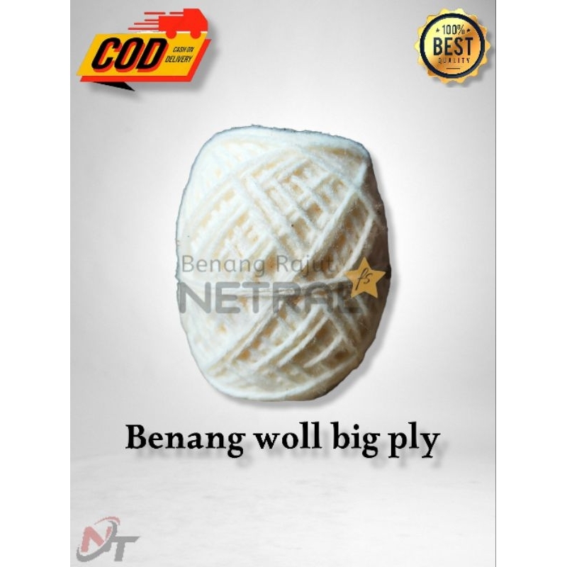 BENANG RAJUT WOLL BIG PLY