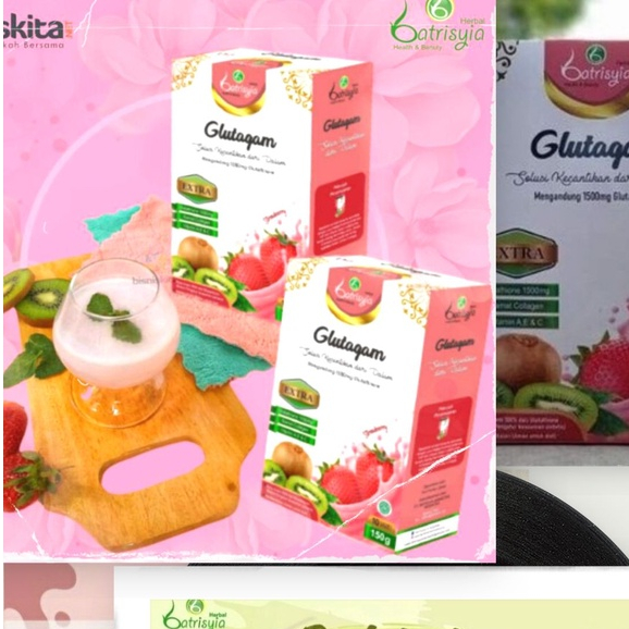 

❤MEGA SALE BATRISYIA❤Batrisyia Herbal Glutagam Collagen Whitening Glutatione Pencerah Kulit||Glutagam Batrisyia minuman kecantikan mengandung collagen (kolagen) mencerahkan kulit anti oksidan