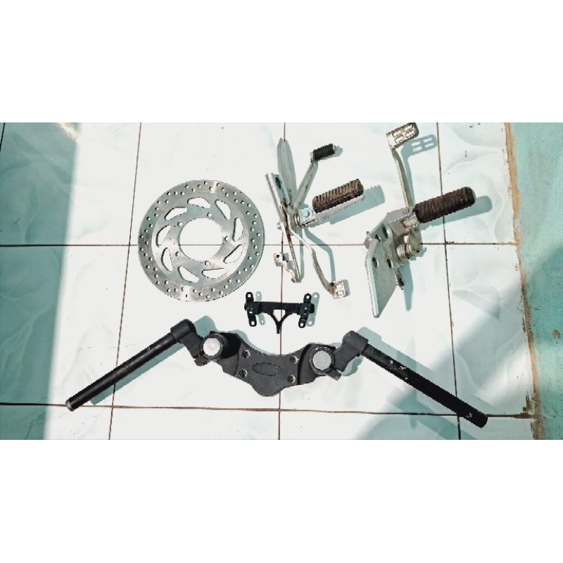 Stang Jepit Vixion New,Cakram Vixion Ori ,Dudukan plat Vixion