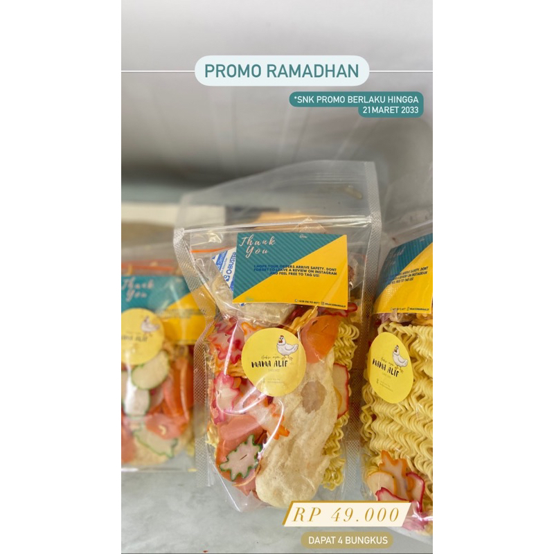 

PROMO SEBLAK 45.000 (4 BUNGKUS)