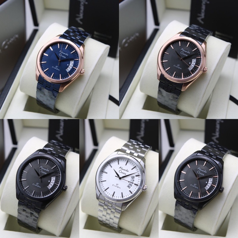 JAM TANGAN PRIA ALEXANDRE CHRISTIE AC 8674 MD  / AC8674 / 8674 ORIGINAL