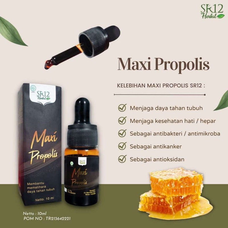 

SR12 MAXI PROPOLIS/ propolis terbaik Premium bantu Jaga daya tahan dan Kesegaran tubuh