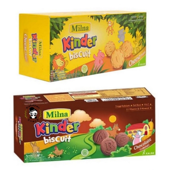 Milna Biskuit Bayi KINDER 110GR Coklat Keju