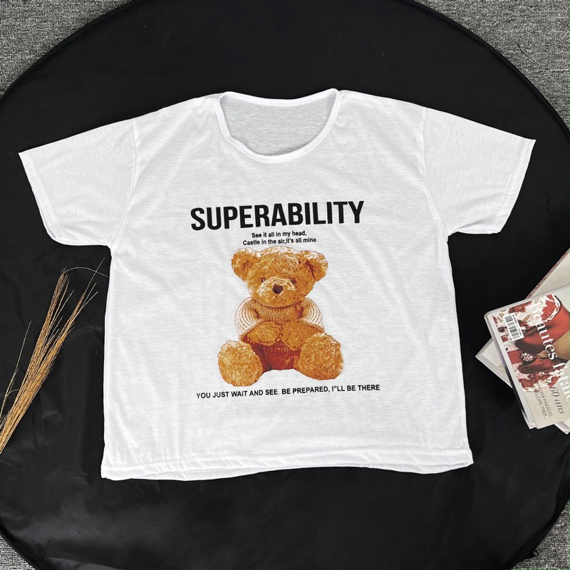 AFI - MC - Kaos Oversize Wanita Super Ability (LD 106, P 55)