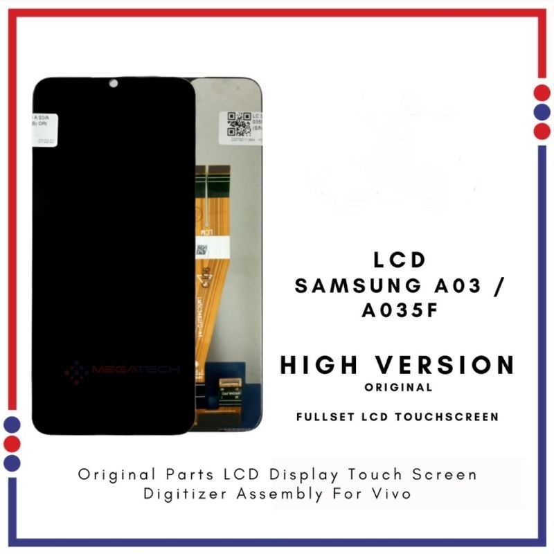 LCD SAMSUNG GALAXY A03 / A035F / A03S / A037F / A02S / A025F FULSET ORIGINAL