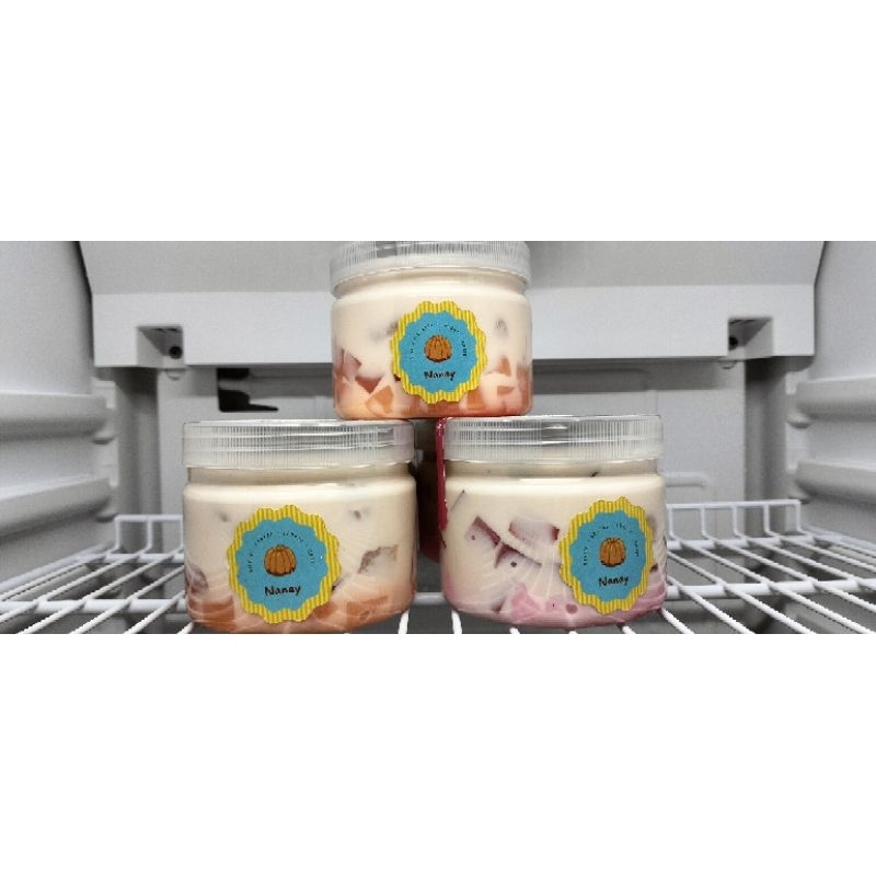 

puding strawbery ice