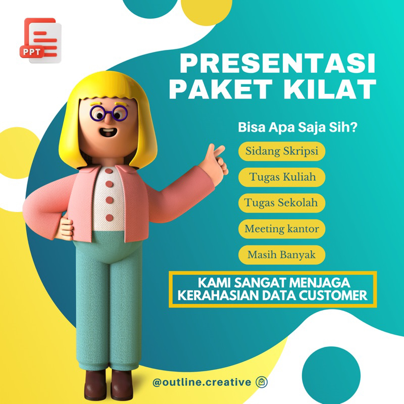 

PAKET KILAT SIAP PRESENTASI | TEMPLATE POWER POINT (PPT) JASA PPT POWERPOINT PERSENTASI SIDANG BERKUALITAS | PRESENTASI PROFESIONAL | PRESENTASI KULIAH