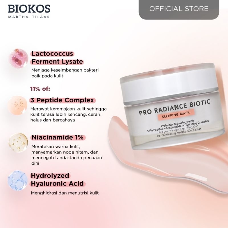 Biokos Probiotic Sleeping Mask