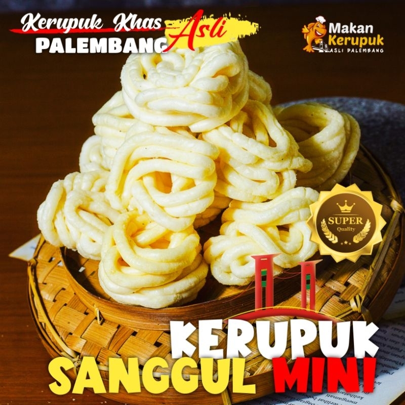 

Kerupuk Sanggul Mini Super Palembang