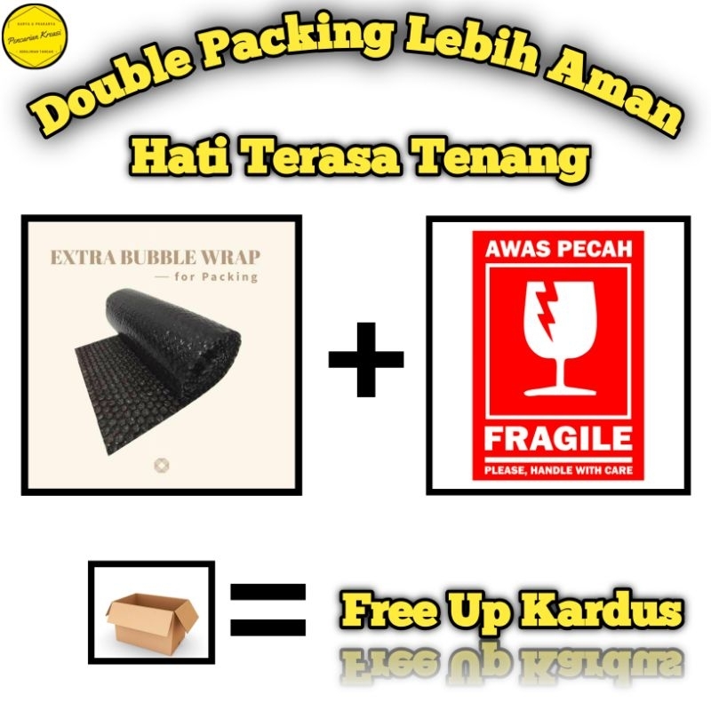 

Extra Packing Double Packing paket Aman