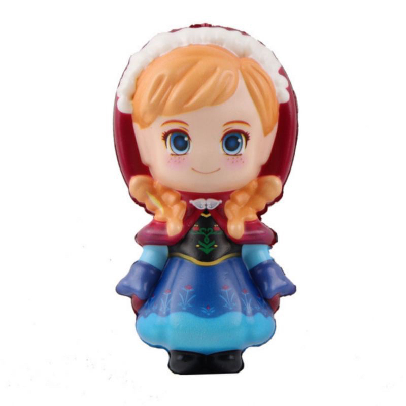 Squishy Anna Elsa Frozen Princess | Squishi | Squisy sanrio | Mainan Anak Perempuan squishy boba (Harga per Satuan)