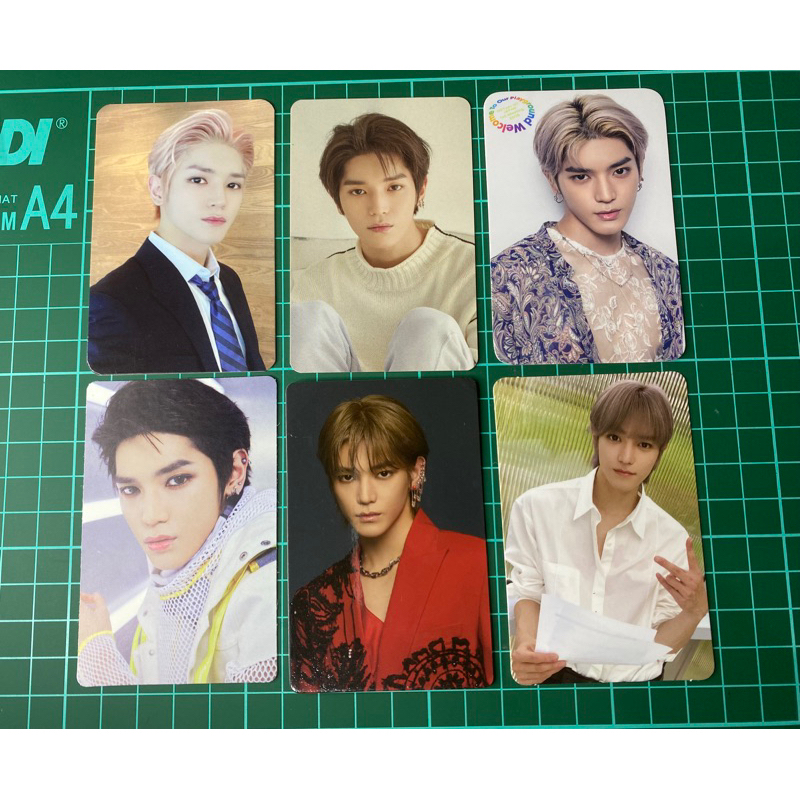 PHOTOCARD OFFICIAL PC LEE TAEYONG NCT127 SUPERHUMAN STICKER WTMP CUBIC NCT2020 RESONANCE TFR THE FIN