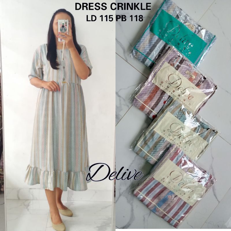 Dress crinkle Motif