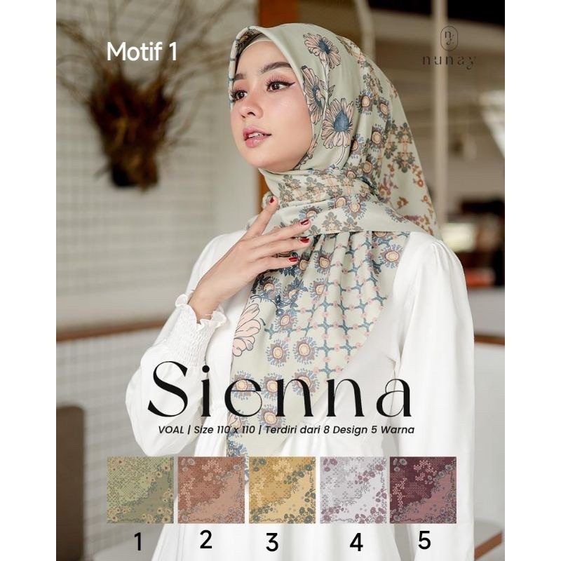 SEGIEMPAT MOTIF VOAL LC SIENNA NUNAY