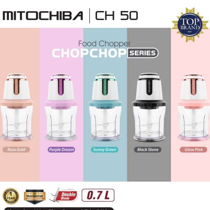 Mitochiba Mito CH 50 0,7 Liter Blender Bumbu Daging Mito CH50 Original