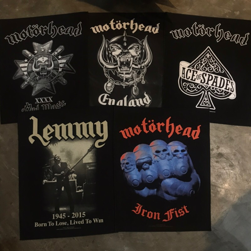 Backpatch/Emblem Band New Original MOTORHEAD