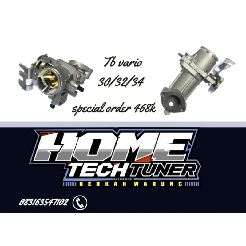 Throttle Body Racing Honda Vario 125 150