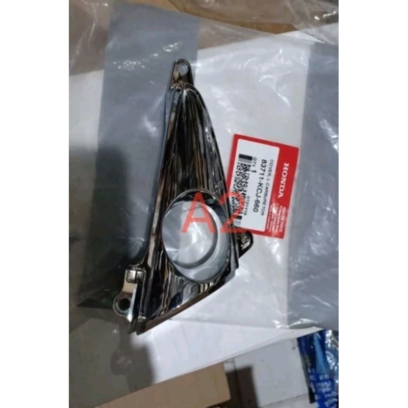 COVER L CARBURETOR sambungan tutup aki batry accu kecil croome tiger new revo revolution 83711-KCJ-6