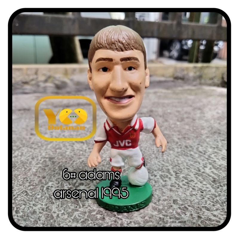 6# ADAMS - ARSENAL 1995 CORINTHIAN PROSTARS FIGURE PEMAIN BOLA