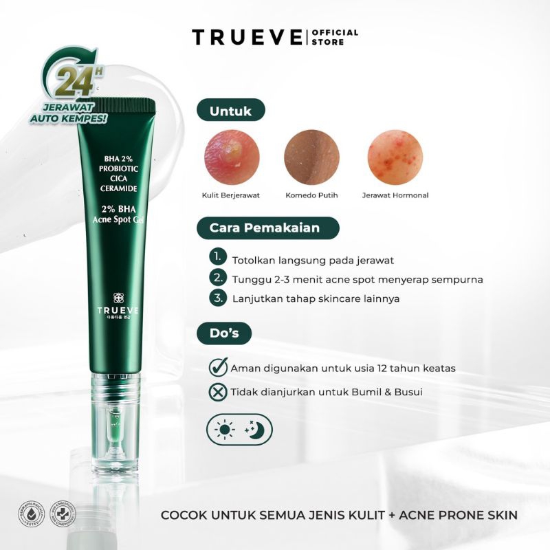 TRUEVE BHA Acne Spot Gel
