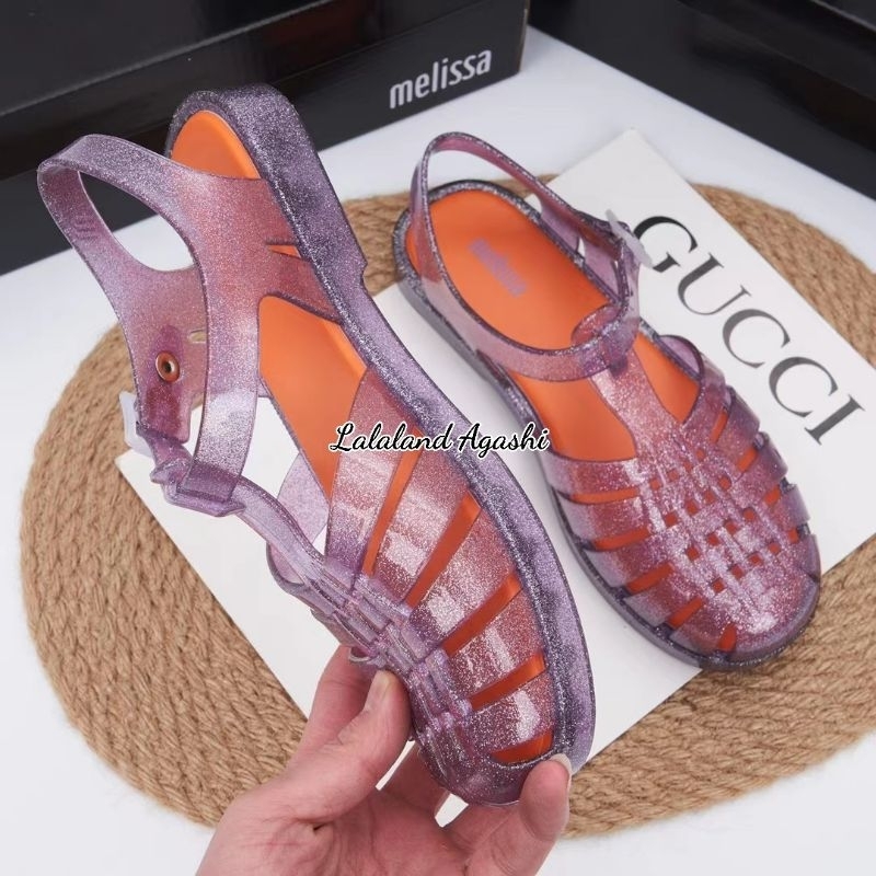 Sepatu sandal melissa possesion ungu Orange AD/sepatu jelly wanita/sepatu sandal