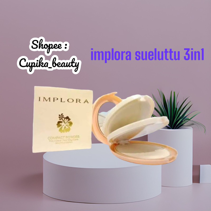 &lt;ce.cx&gt; implora suellutu two way cake -- bedak padat implora sueluttu 3in1