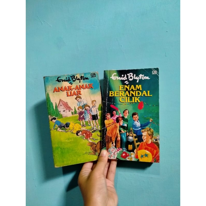 PAKET ENID BLYTON ENAM BERANDAL CILIK & ANAK ANAK LIAR