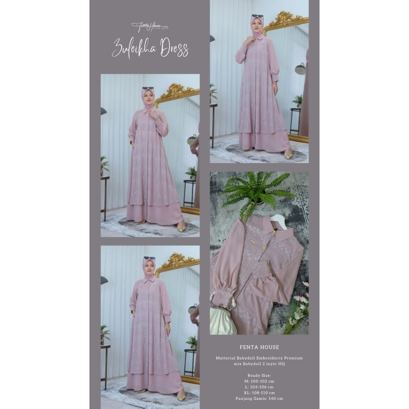 GAMIS ZULEIKHA DRESS BY FENTAHOUSE